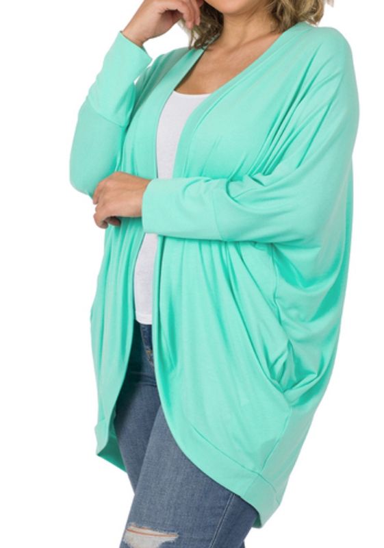 Cocoon Cardigan mint