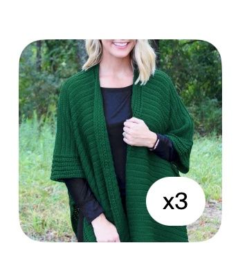Forest Green Sweater Shall