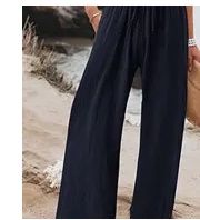 Loose wide Leg trouser pants