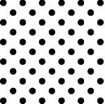 Dots &amp; Stripes White Black