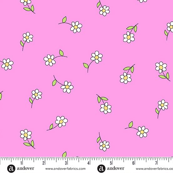 Flutter Pink Daisy