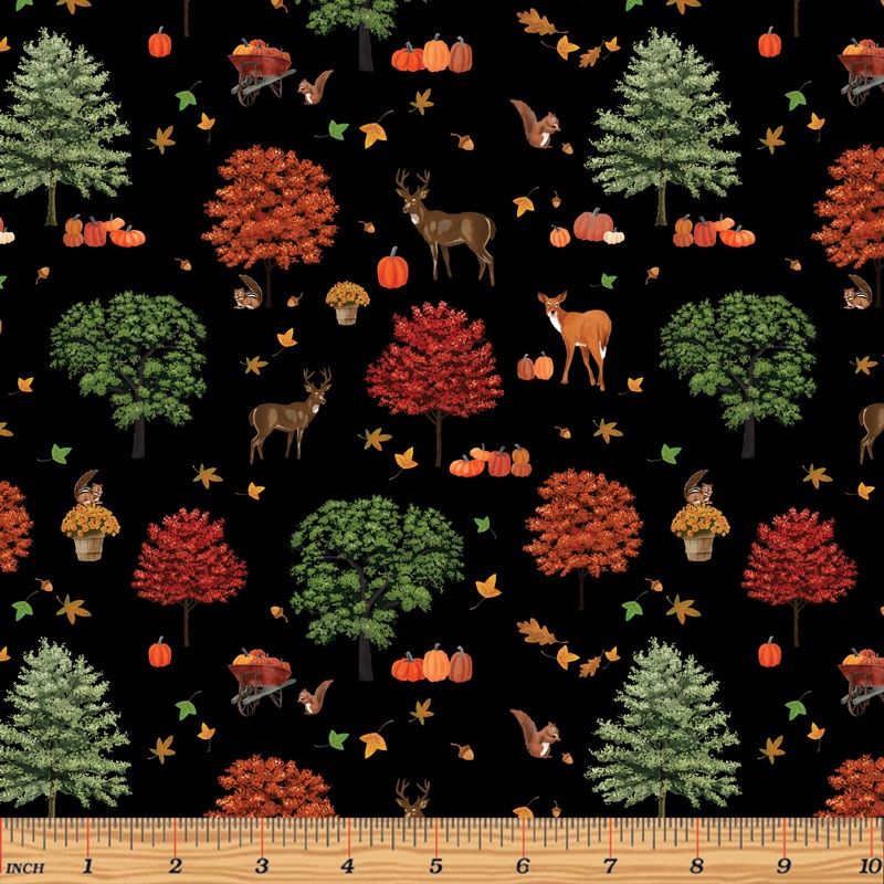 New England Autumn Black