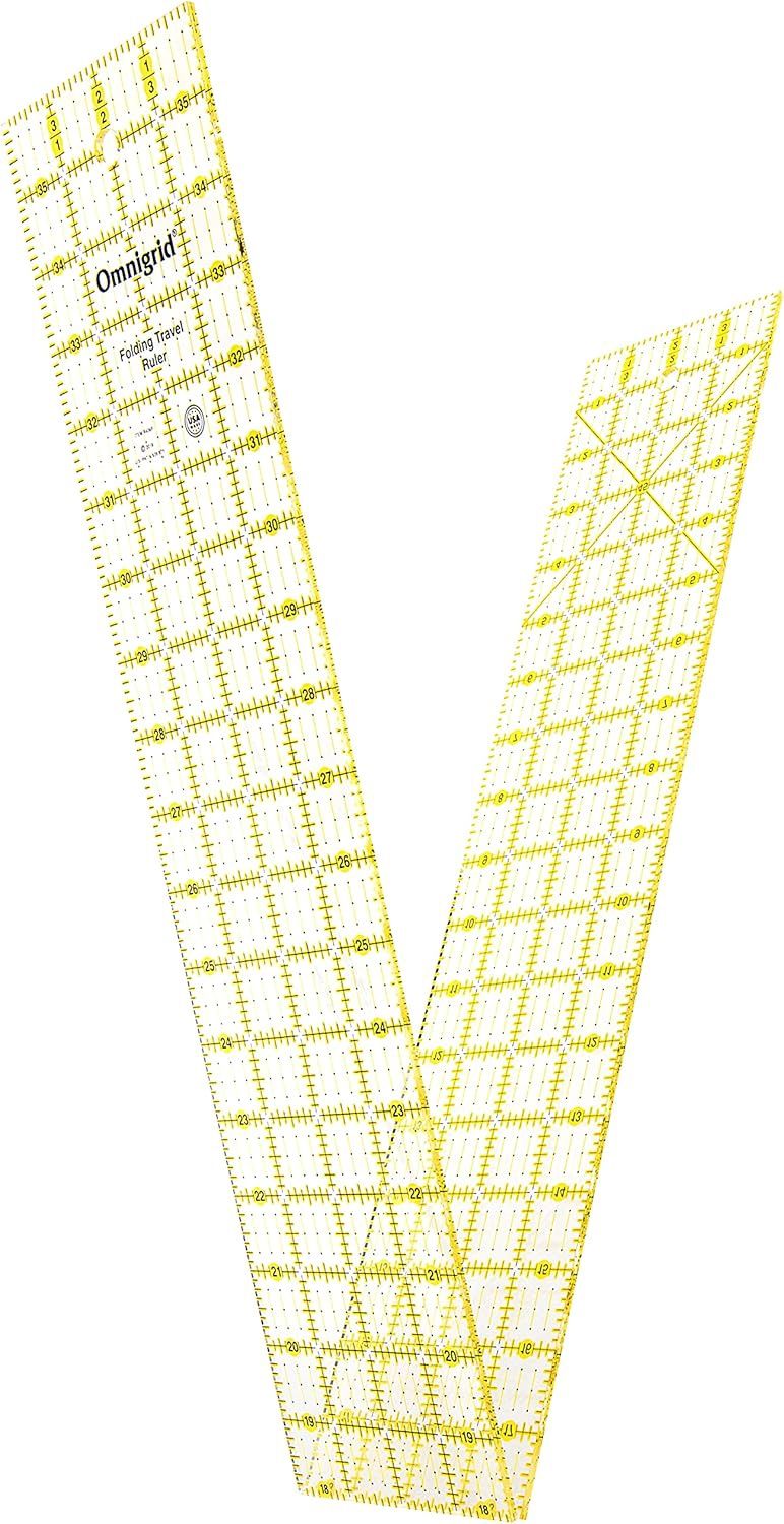 4 Inch x 36 Inch Omnigrid Folding Ruler-R436F | Omnigrid