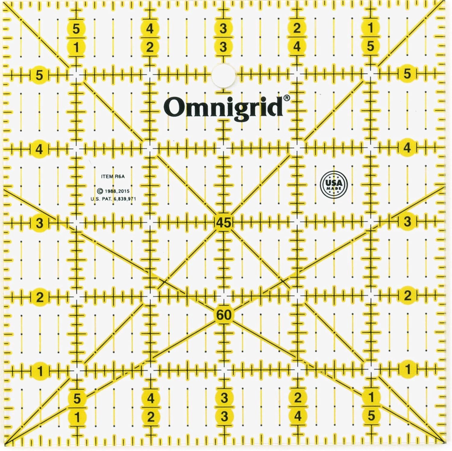 6 Inch x 6 Inch Omnigrid Ruler