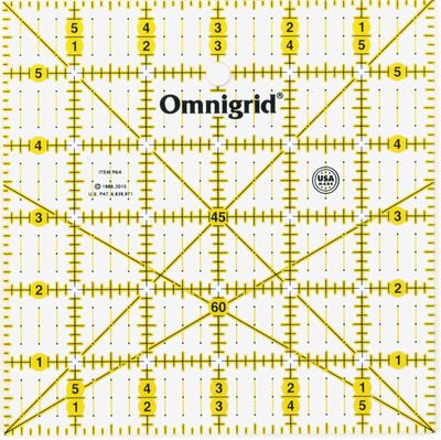 6 Inch x 6 Inch Omnigrid Ruler