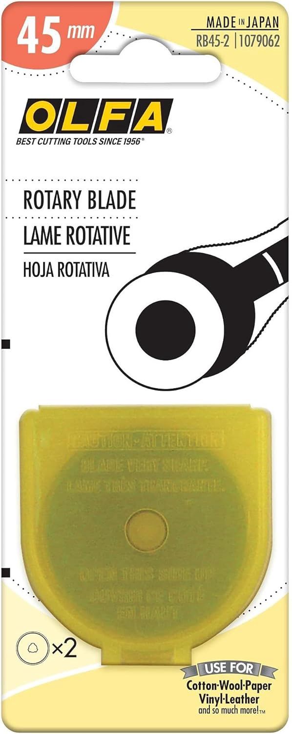 Olfa 45mm Rotary Blade 2 pk
