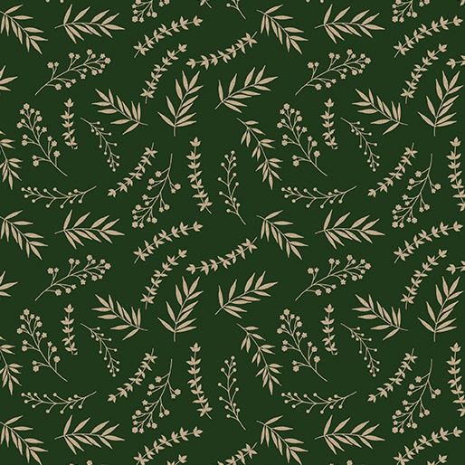 Elegant Sprigs Green