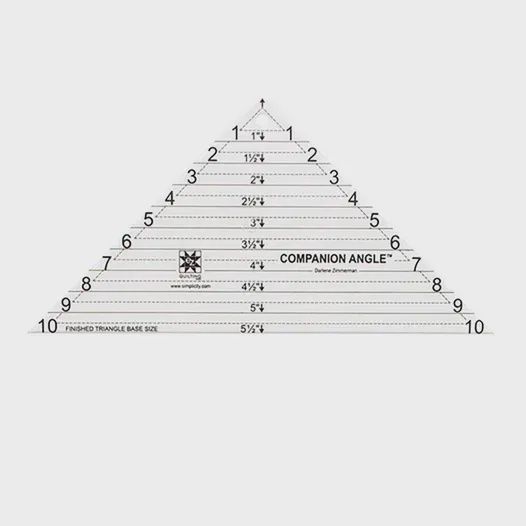 Companion Angle Triangle Ruler