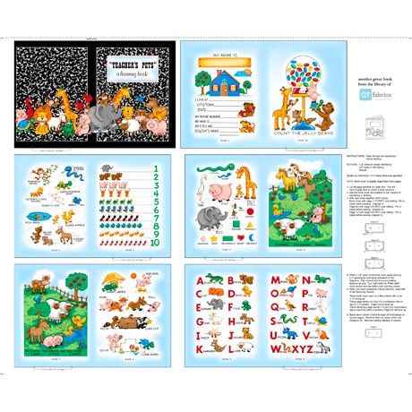Fabric Book Teachers Pet