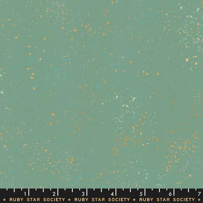 Speckled Metalic Aqua