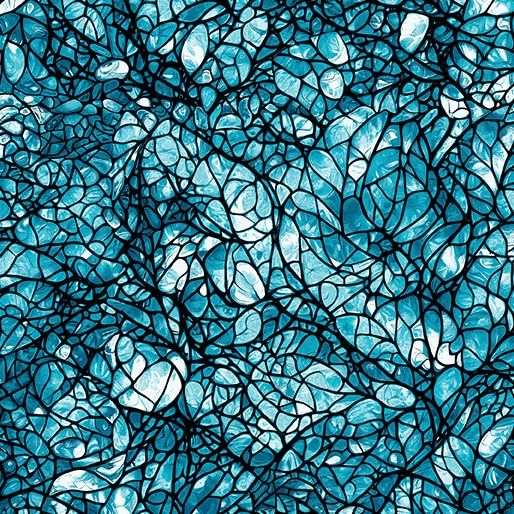 Cat Artistry - Glassline Turquiose