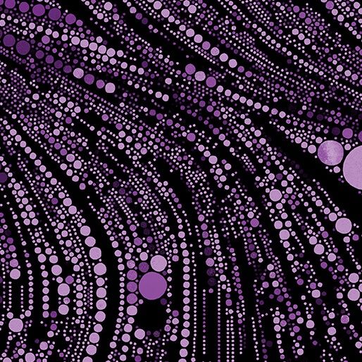 Cat Artistry - Circle Swirl Purple