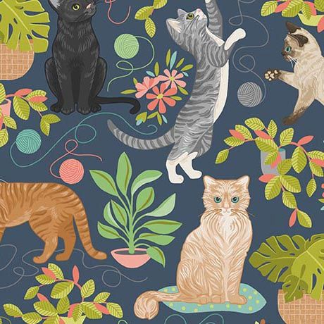 Curious Kitties - Cats &amp; Plants