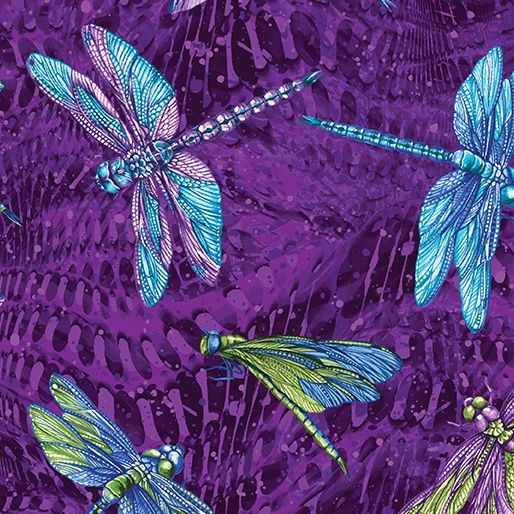 Dragonfly Wonder - Lg Dragonly Purple