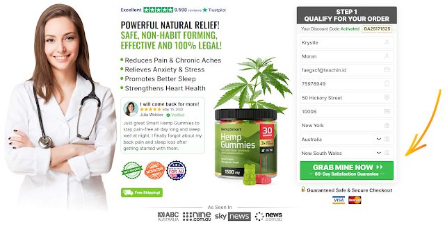 Hemp Smart Hemp Gummies New Zealand Australia Reviews