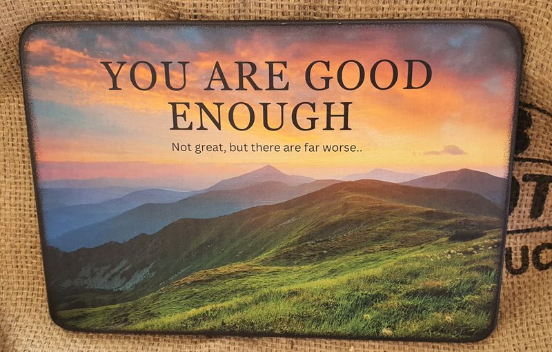 You are Good enough - not great but there are far worse.. 