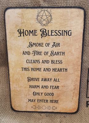 Witches Home Blessing