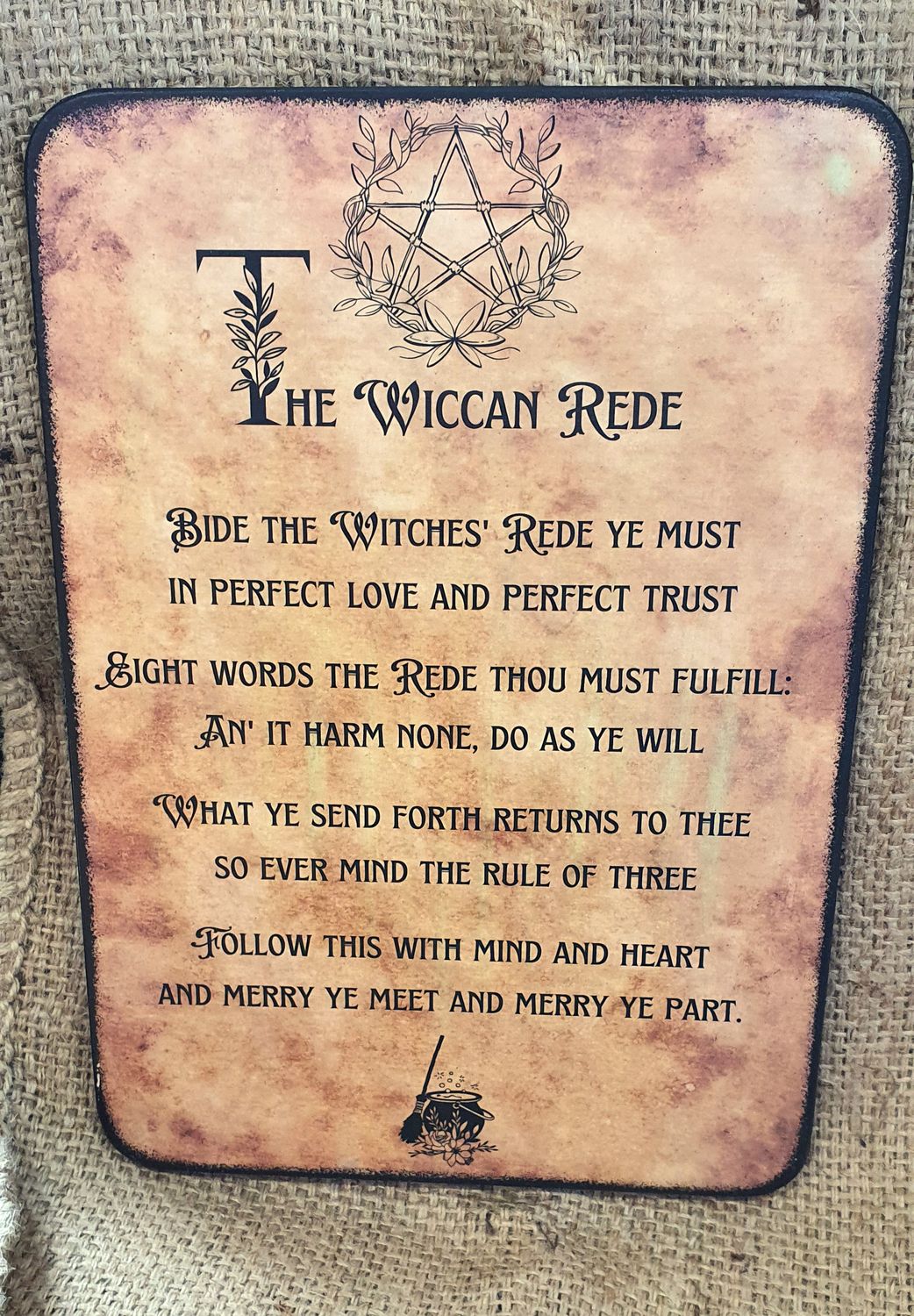 The Wiccan Rede