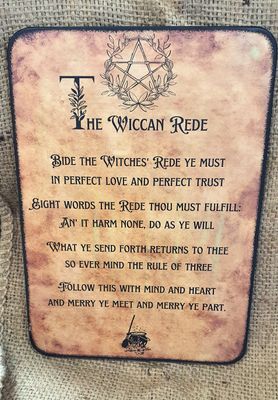 The Wiccan Rede