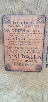 Viking prayer / Valhalla / 13th Warrior