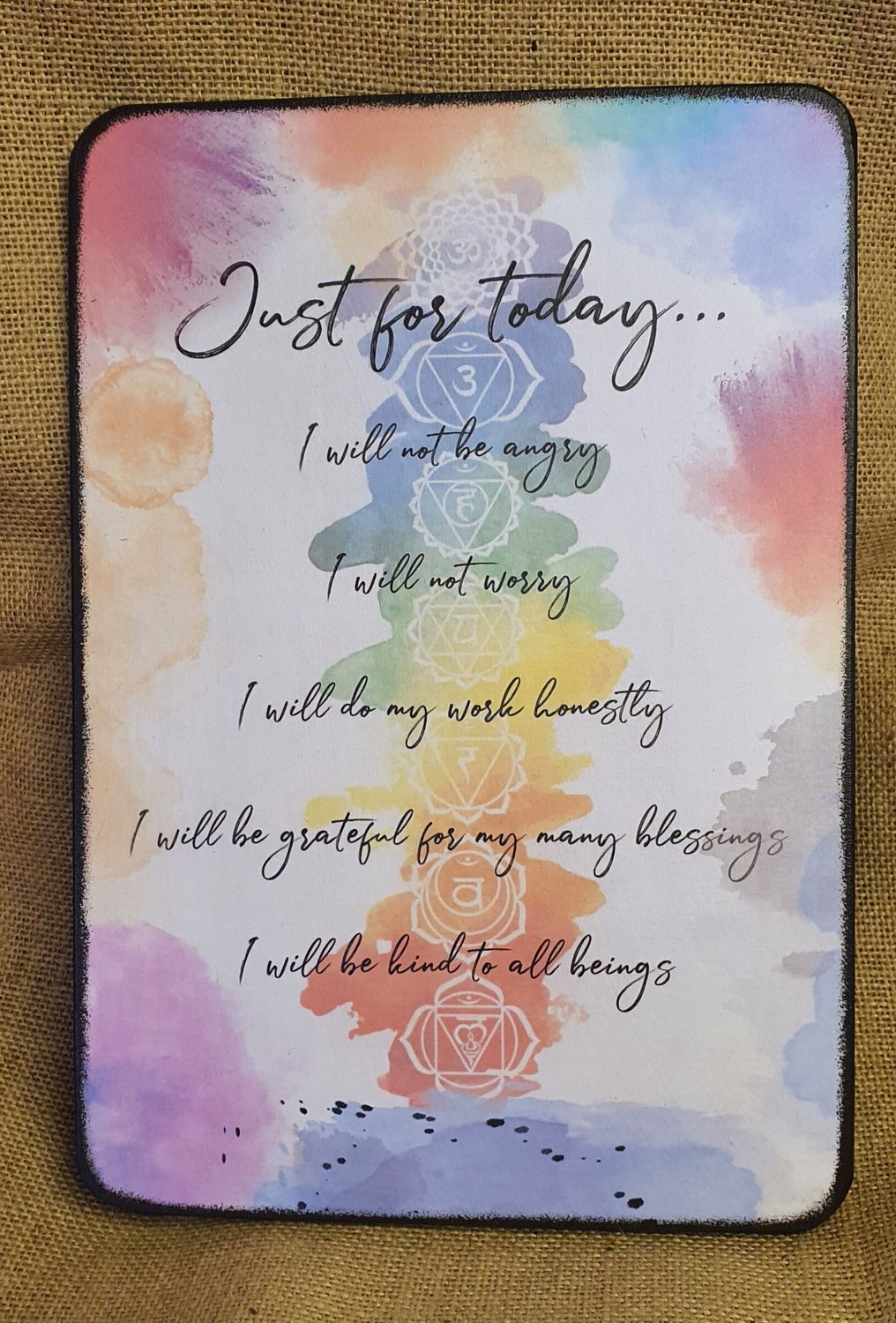 Reiki Rules - the 5 principles of Reiki