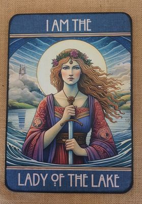 I am The Lady Of The Lake / Viviane Glastonbury Tor