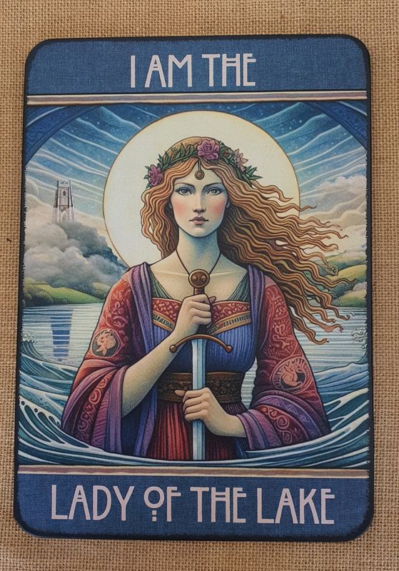 I am The Lady Of The Lake / Viviane Glastonbury Tor