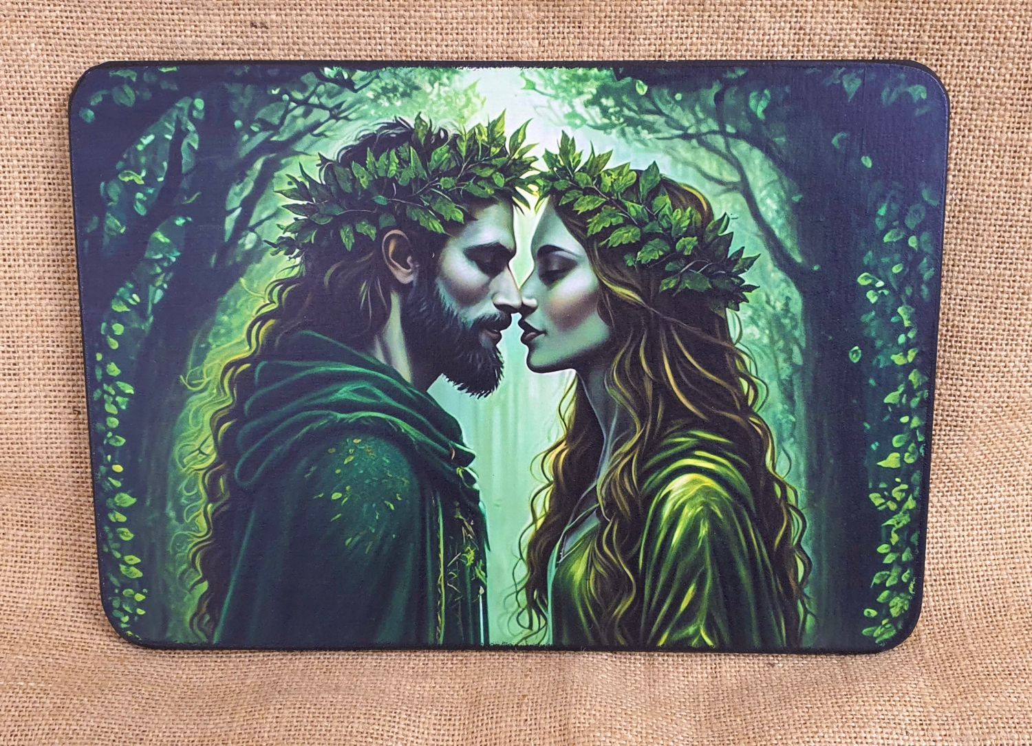 The Beltane Green Man and Goddess