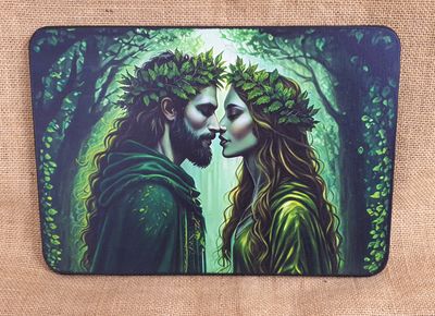 The Beltane Green Man and Goddess
