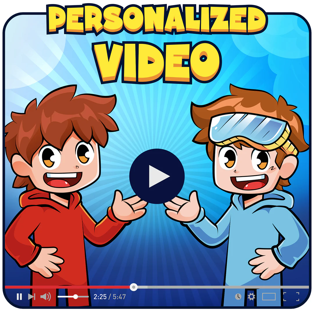 GET A PERSONALIZED VIDEO BY RUSHY&amp;LIAM!