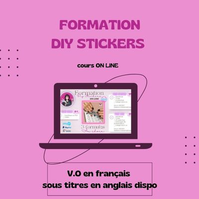 Formation DIY STICKERS EN LIGNE