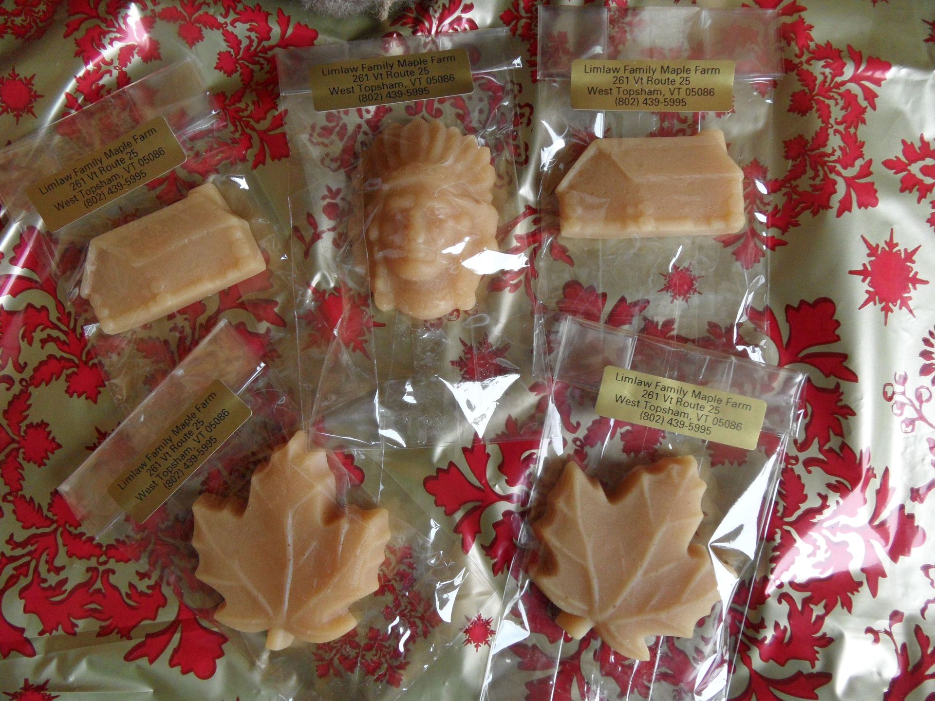 Maple Candy - Log Cabin - 4 Pk