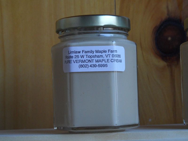 Vermont Pure Maple Cream - Small Jar (Approx 1/2 Lb) Yummy!