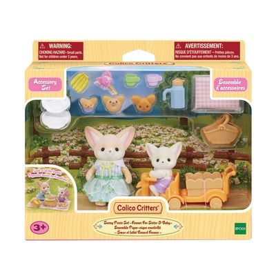 Sunny Picnic Set - Fennec Fox Sister &amp; Baby