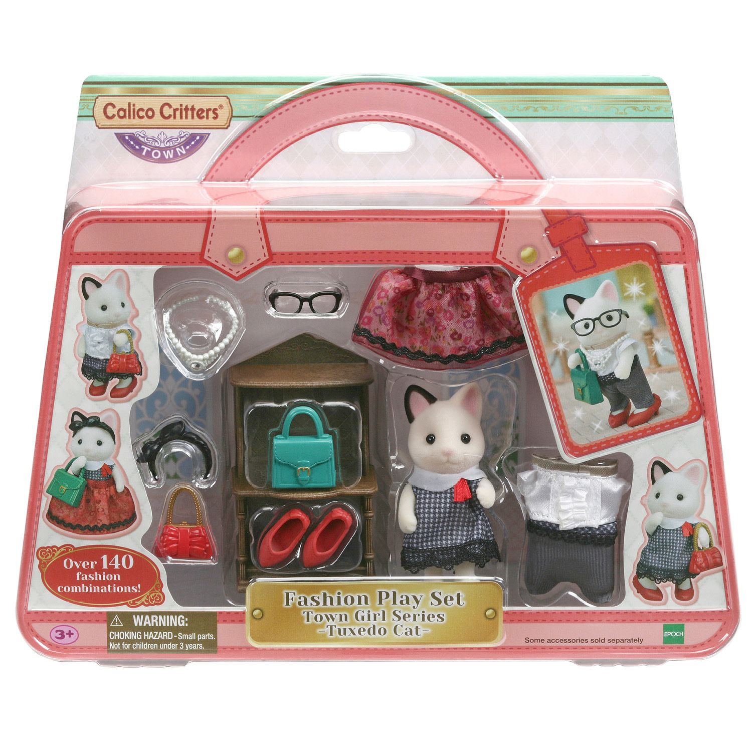 Fashion Playset Town Girl Series Tuxedo Cat