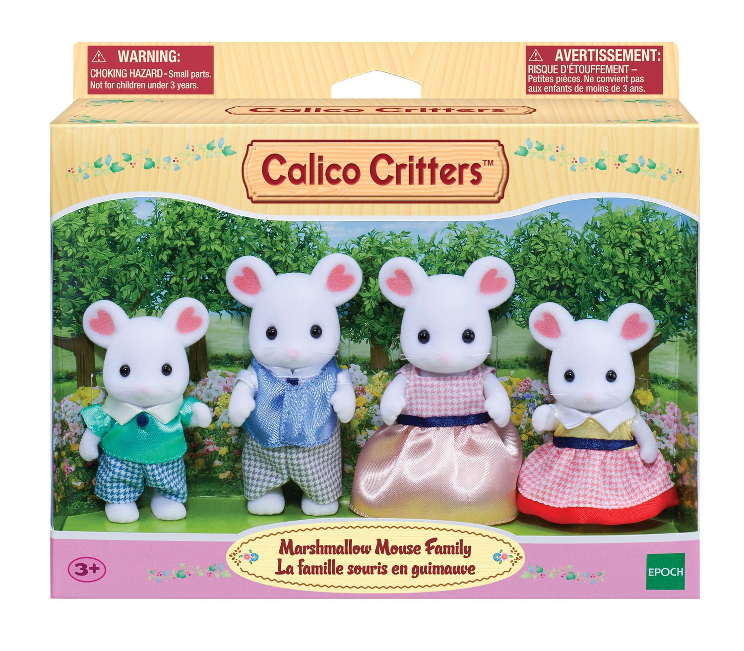 Marshmallow Mouse Family