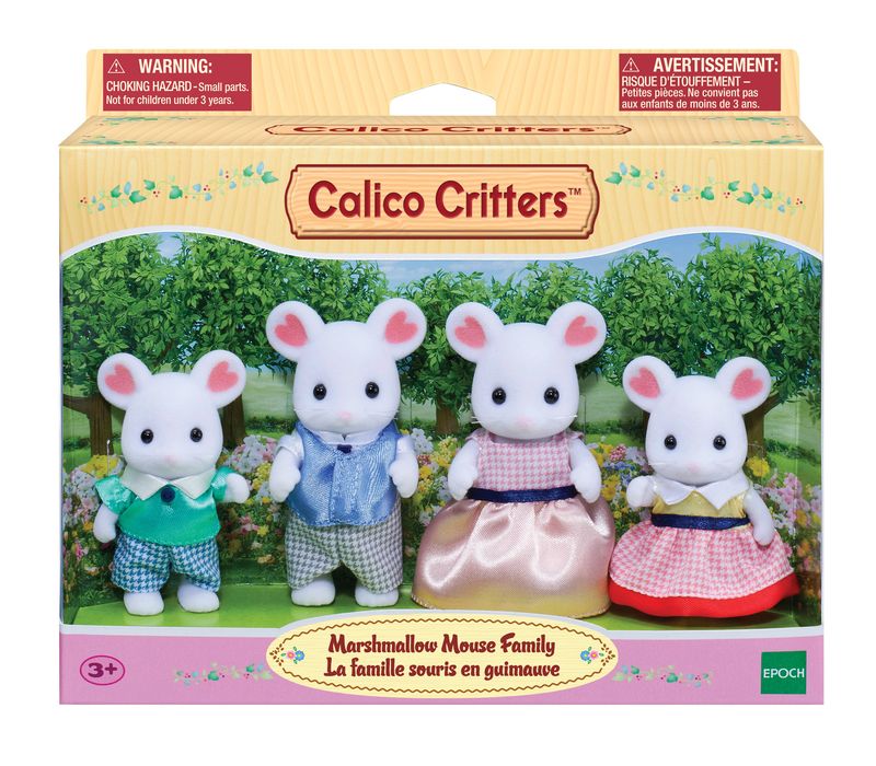 Marshmallow Mouse Family