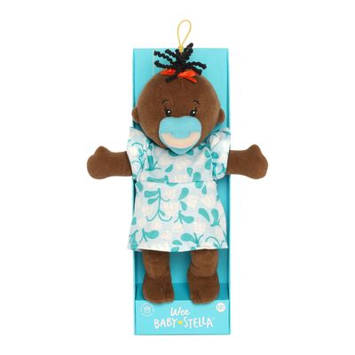 Wee Baby Stella Brown with Black Wavy Tuft