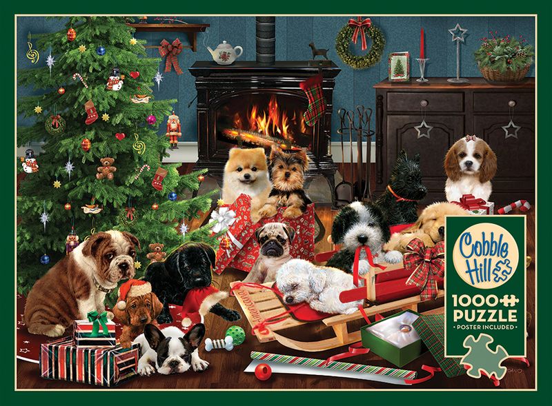 Christmas Puppies