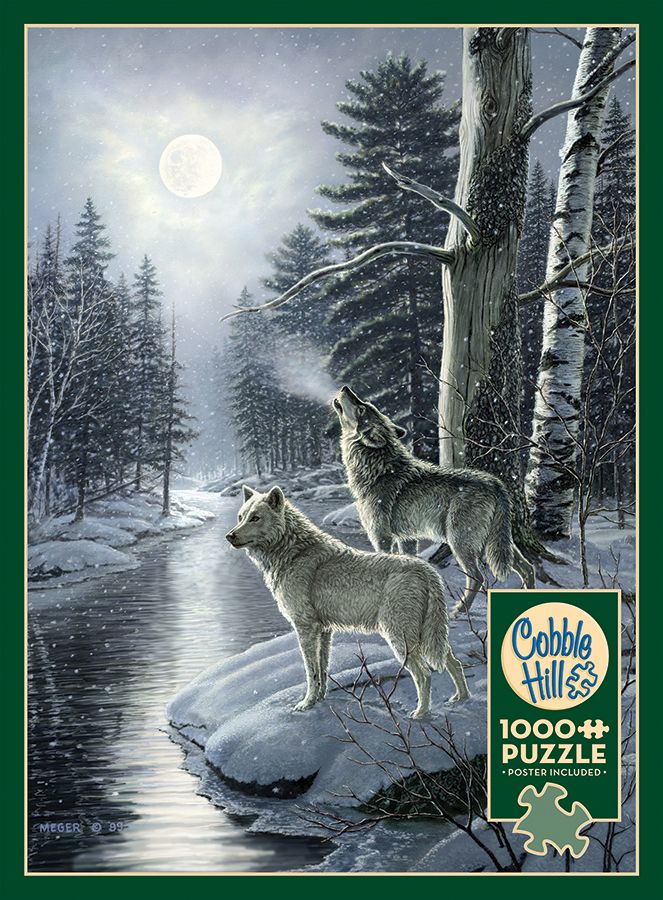 Wolves By Moonlight