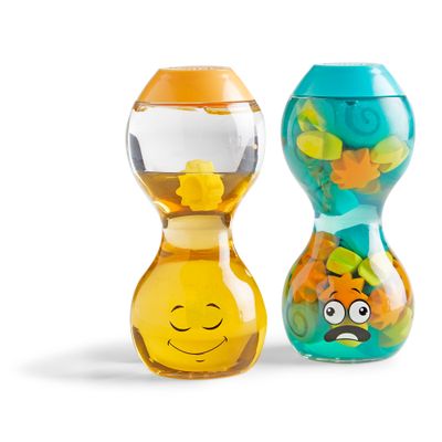 Express Your Feeling Sensory Bottles: Overwhelmed &amp; Calm