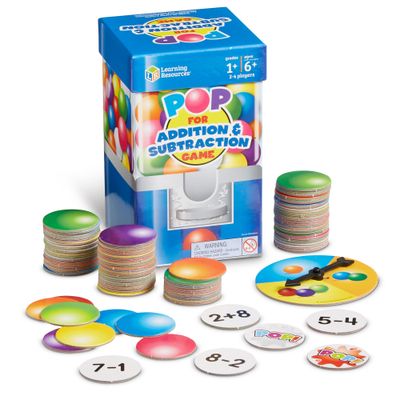 Pop For Addition and Subtraction Game