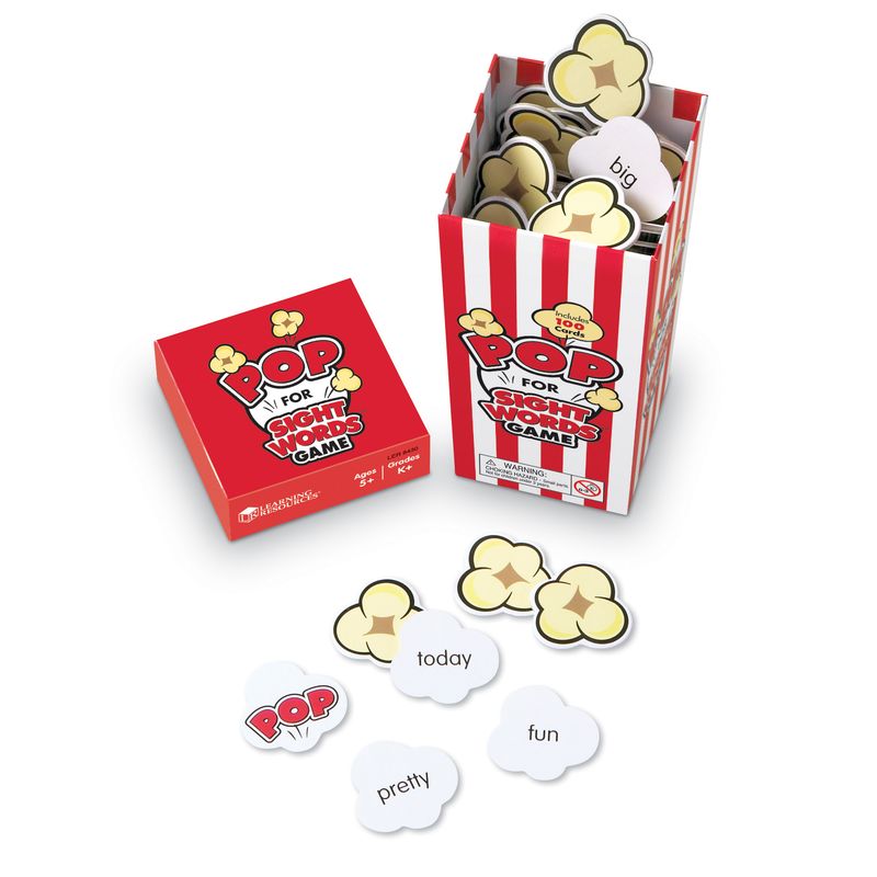Pop For Sight Words Game