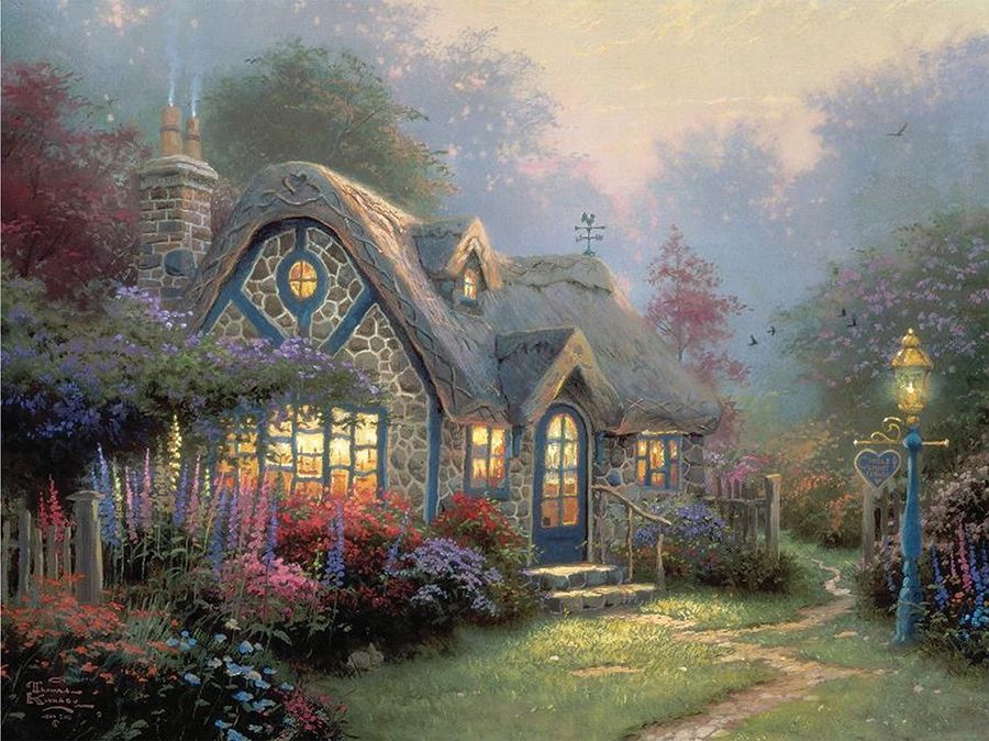 PBN Candlelight Cottage