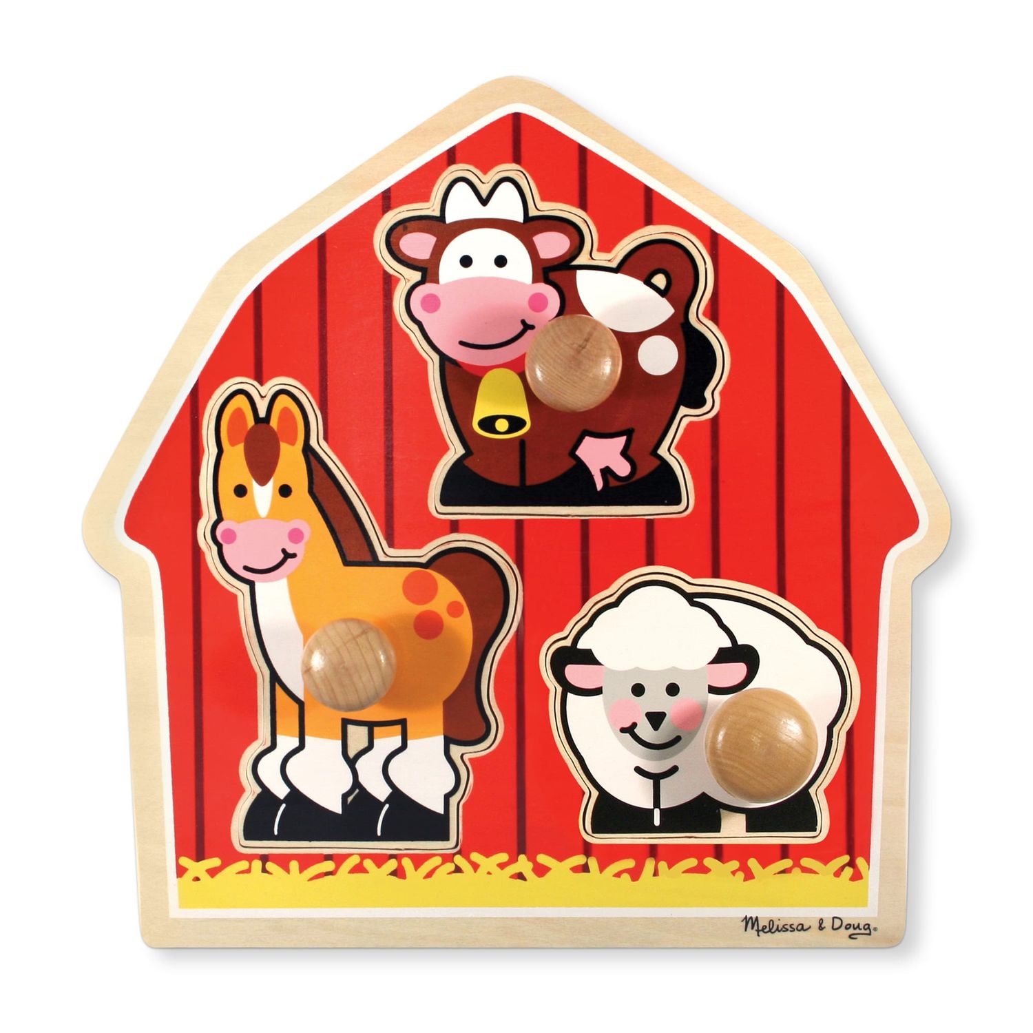 Barnyard Animals Knob