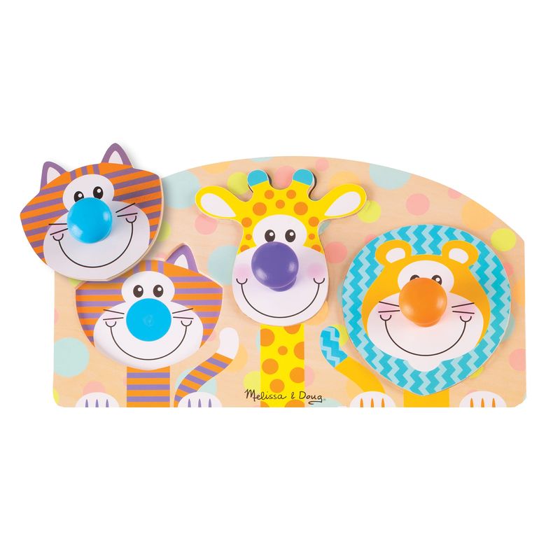 First Play Safari Jumbo Knob Puzzle