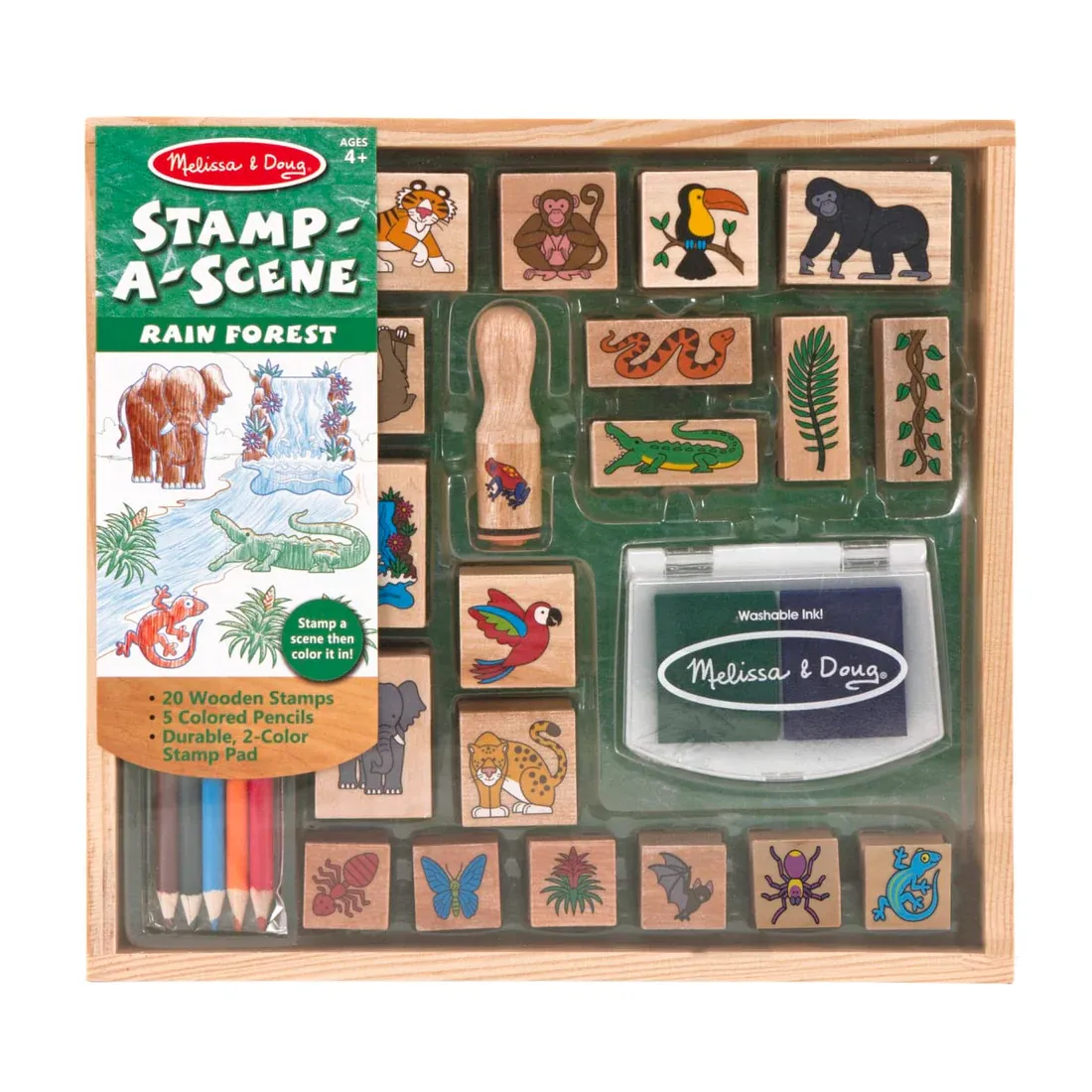Stamp-a-Scene-Rain Forest
