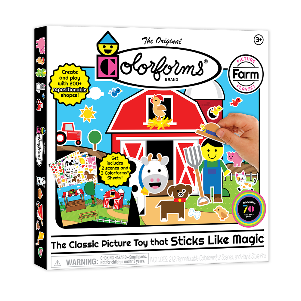 Colorforms Farm Picture Playset