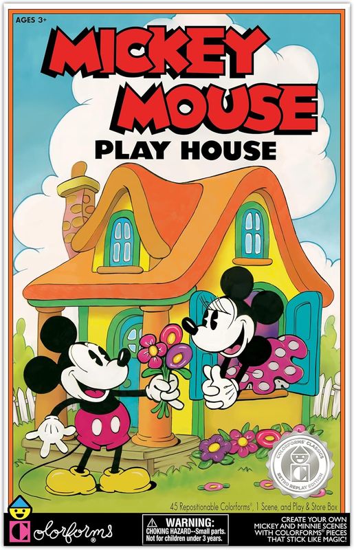 Colorforms: Mickey &amp; Minnie Retro Edition