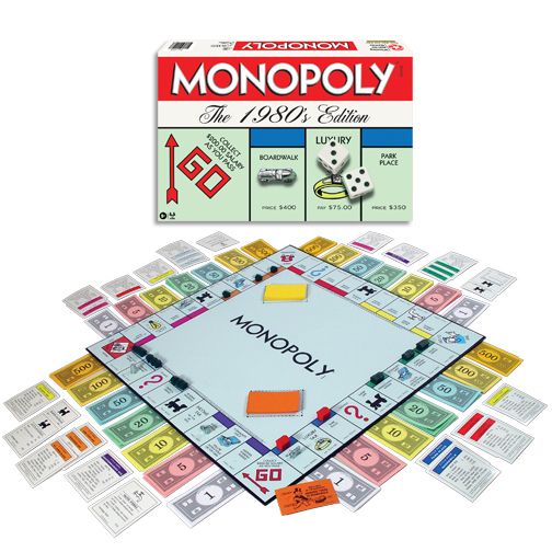 Monopoly: The 1980’s Edition